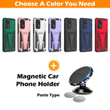 New Extraordinary Armor Bracket Magnetic Phone Case For Samsung A52 5G