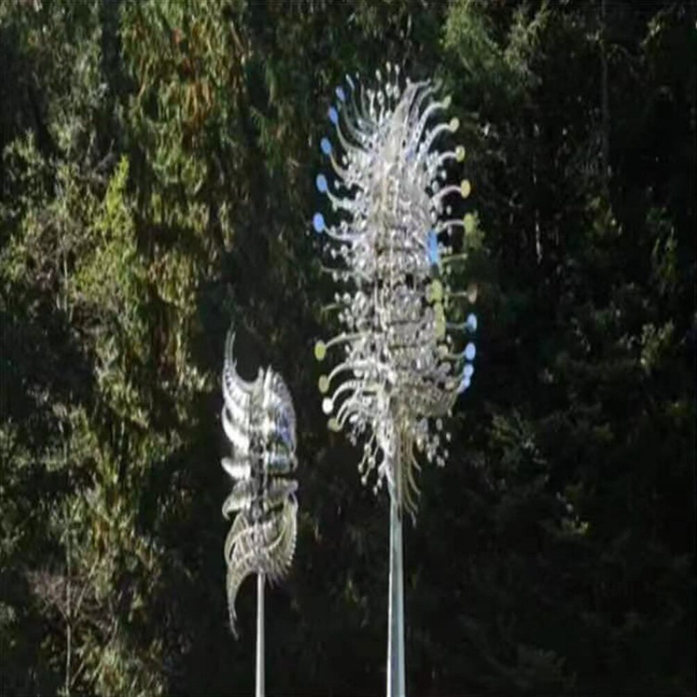 Unique And Magical Metal Windmill