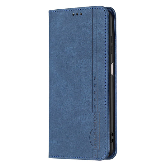 New RFID Magnetic Leather Wallet Flip Case For Samsung