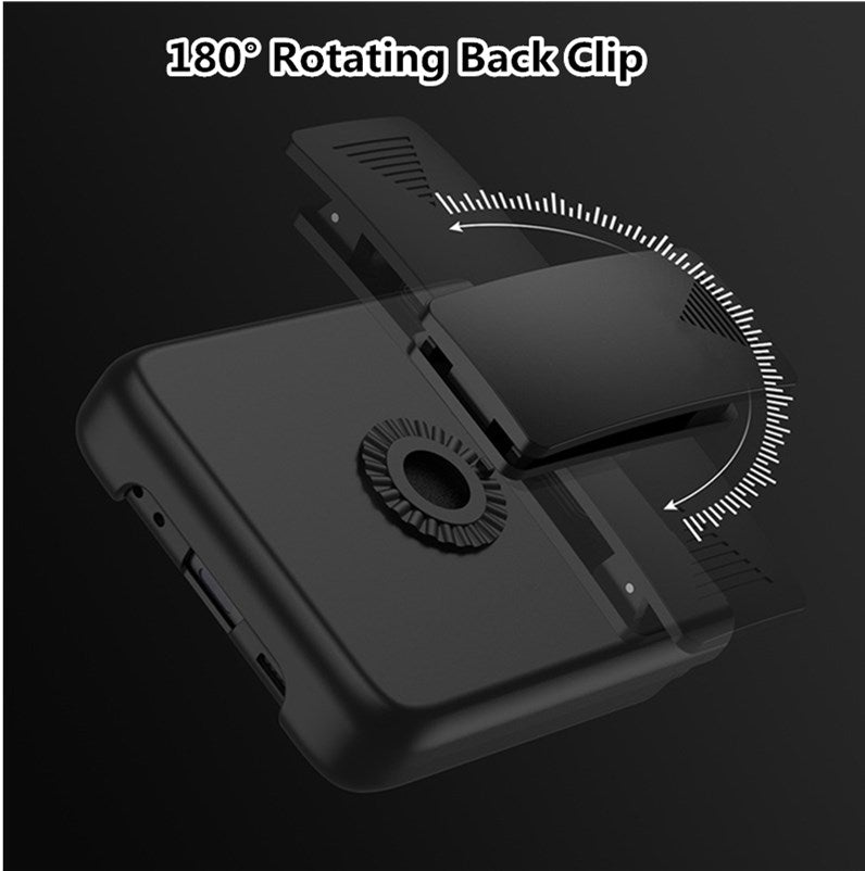 Coque Ultra Fine Pliable Anti-chute Tout Compris avec Clip Arrière pour Samsung Galaxy Z Flip3 5G