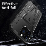 New Extraordinary Armor Bracket Magnetic Phone Case For iPhone 13 Pro Max