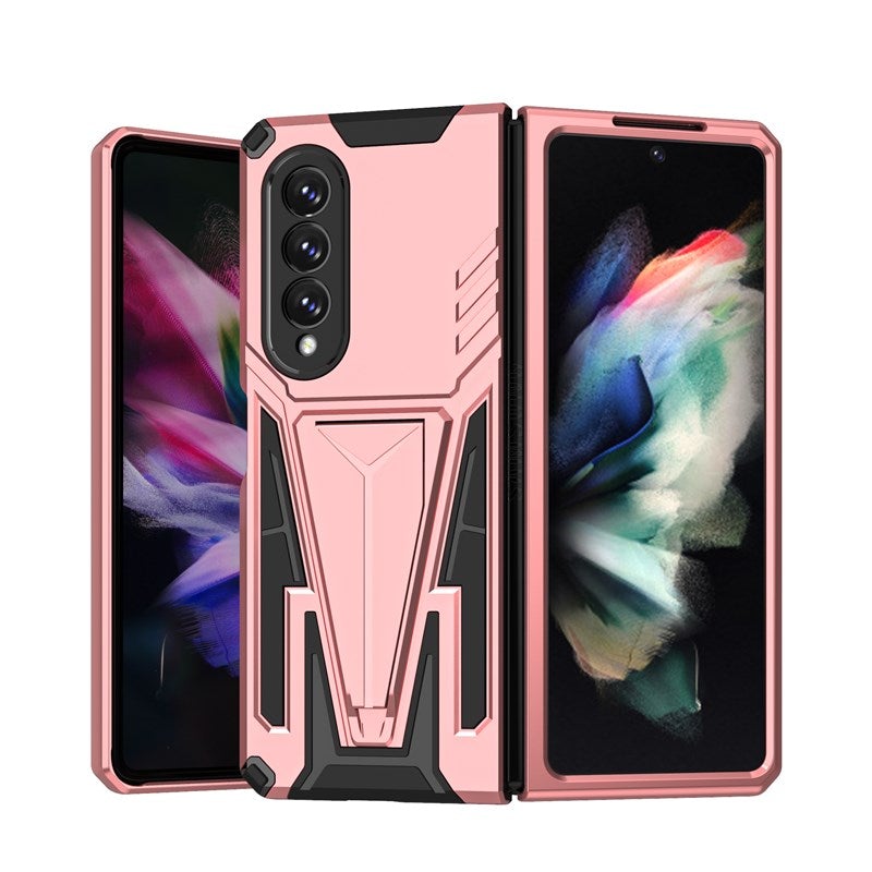 Neue außergewöhnliche magnetische Handyhülle mit Ständer für Samsung Galaxy Z Fold3 5G