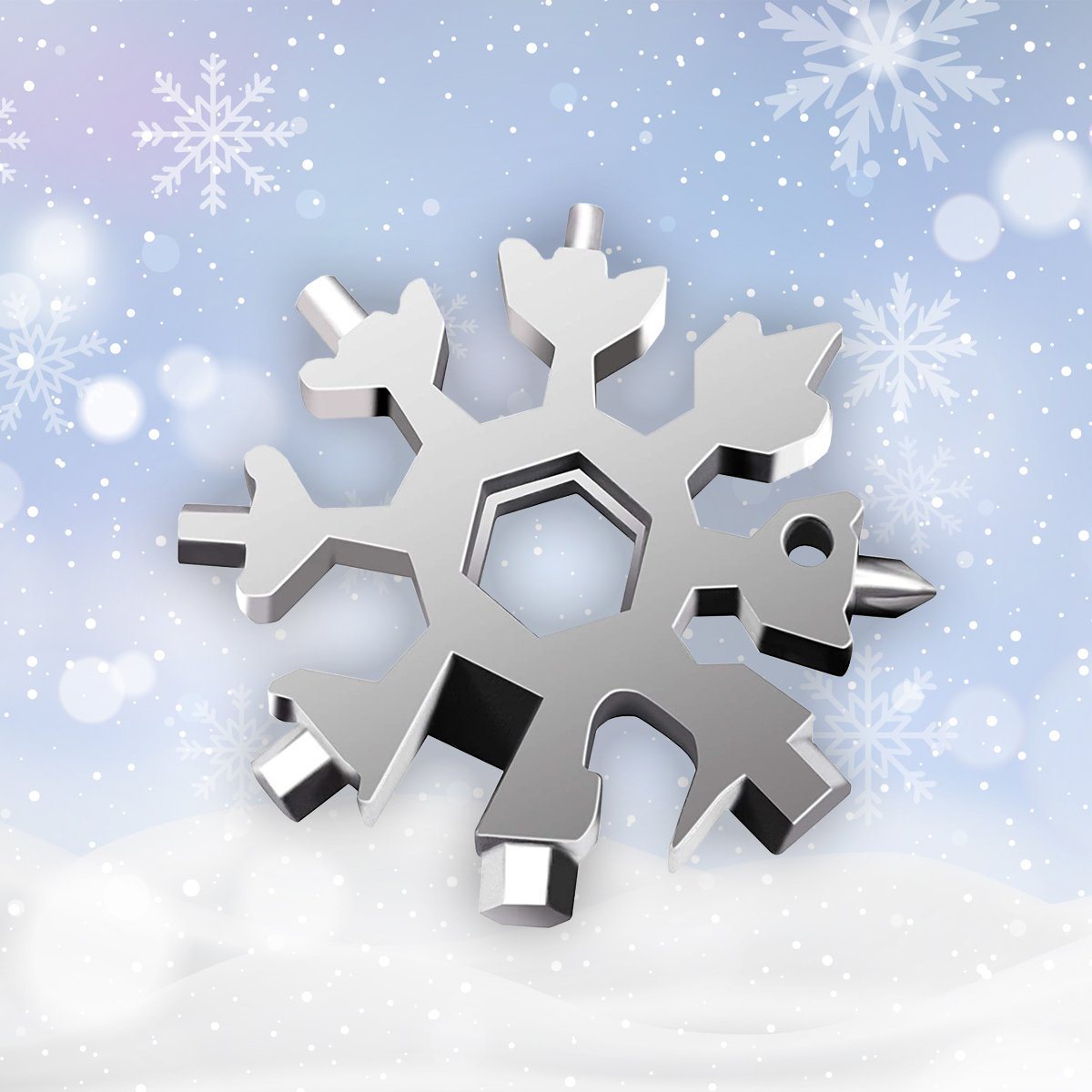 Amenitee 18-in-1 snowflakes multi-tool MULTITOOLS smartsaker 