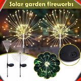 Solar Outdoor Waterproof Yard Fireworks Light - 150 LED
