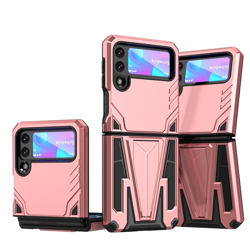 Neue Extraordinary Armor Bracket Magnetic Handyhülle für Samsung Galaxy Z Flip3 5G