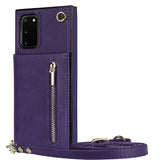 New Crossbody Zipper Wallet Phone Case For Samsung S20FE 4G/5G