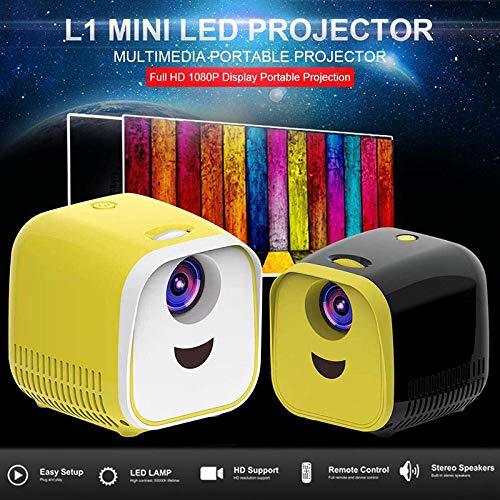 Mini-projecteur portable intelligent 1080p HD pour la maison