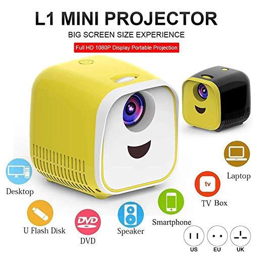 Mini-projecteur portable intelligent 1080p HD pour la maison