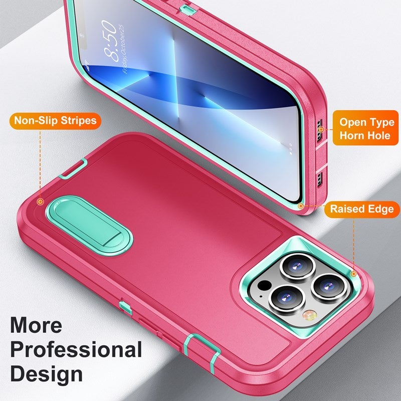 Neue verbesserte Handyhülle mit Verteidigungshalterung für die iPhone 13 Serie