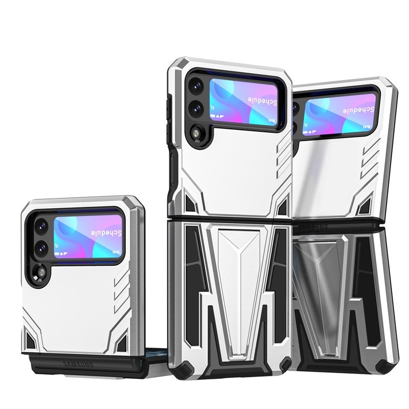 Neue Extraordinary Armor Bracket Magnetic Handyhülle für Samsung Galaxy Z Flip3 5G
