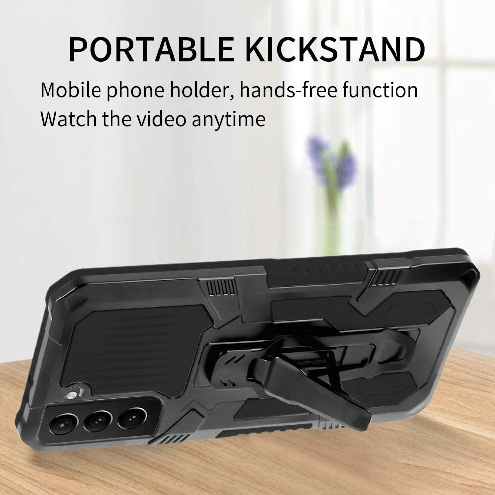 Phone Warrior Multifunktionale Gürtelclip-Hülle für Samsung S21FE