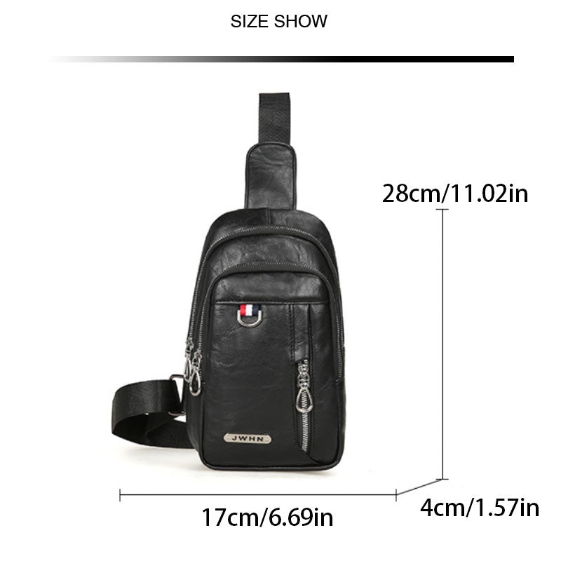 Sac de poitrine léger et grande capacité pour homme
