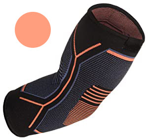[2Pcs]Fitness Elbow Brace Compression Support Sleeve