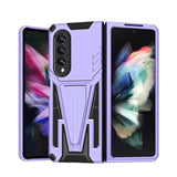 New Extraordinary Armor Bracket Magnetic Phone Case For Samsung Galaxy Z Fold3 5G