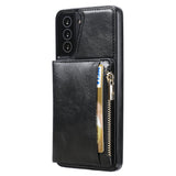 New Upgrade Multifunctional Wallet Zipper Phone Case  For Samsung