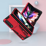 New Extraordinary Armor Bracket Magnetic Phone Case For Samsung Galaxy Z Fold3 5G