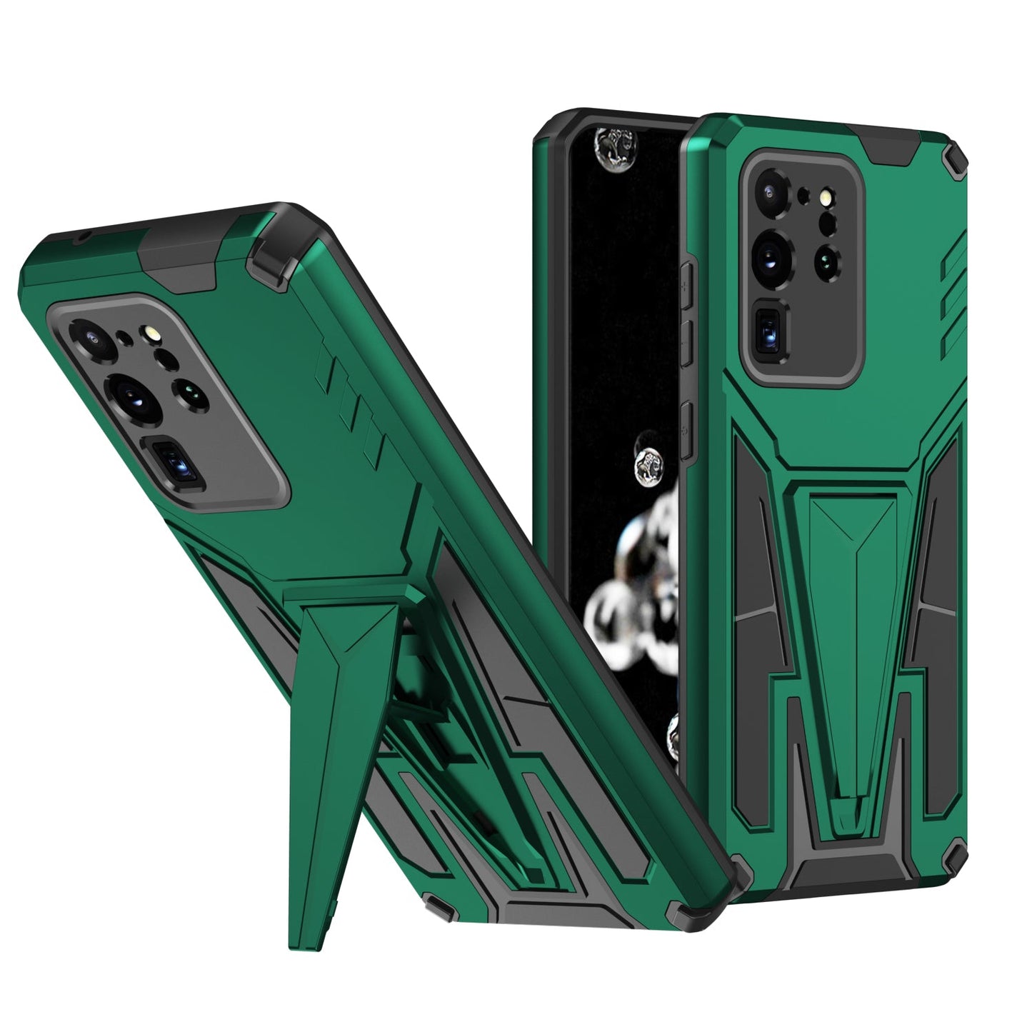 Neue außergewöhnliche Rüstungshalterung Magnetische Handyhülle für Samsung S20 Ultra