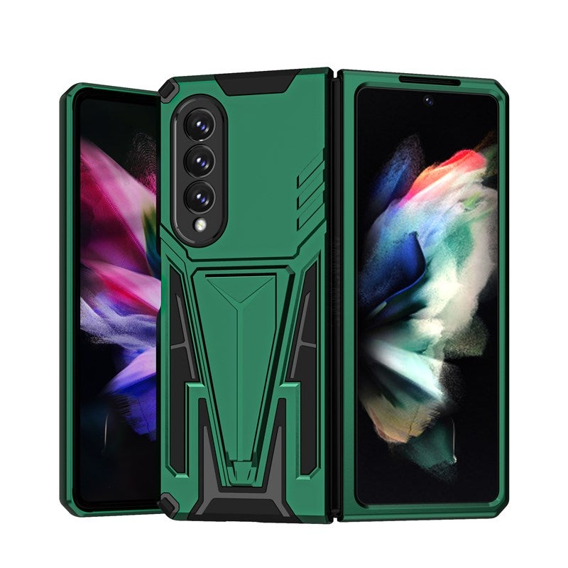 Neue außergewöhnliche magnetische Handyhülle mit Ständer für Samsung Galaxy Z Fold3 5G