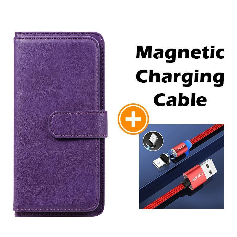 Multifunktionaler Brieftaschen-Handyhülle mit großer Kapazität für Samsung A72 5G