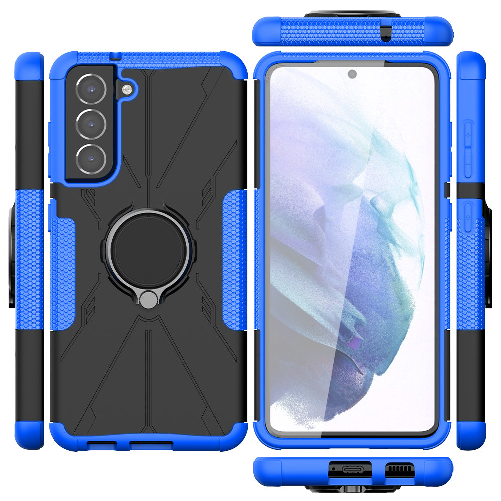 Robot 3-in-1 Heavy Duty Defender Hülle für Samsung S21FE