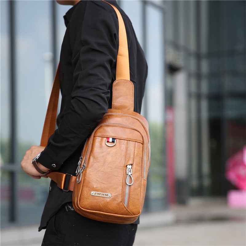 Sac de poitrine léger et grande capacité pour homme