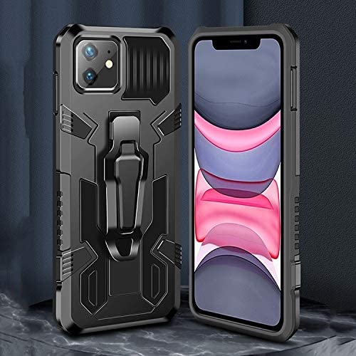 Phone Warrior Multifunktionale Halterung Gürtelclip Handyhülle für iPhone 12 Serie