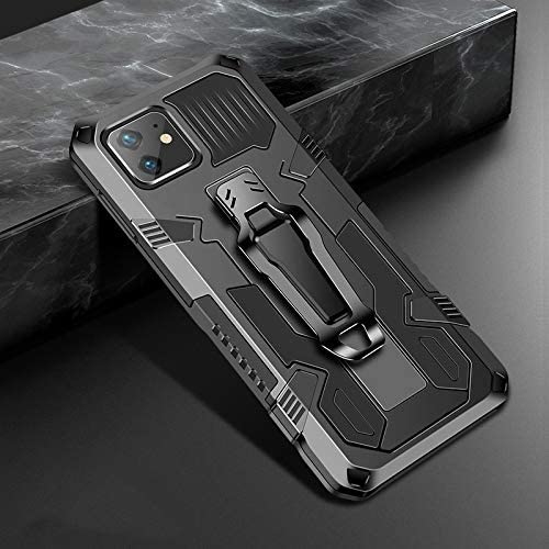Phone Warrior Multifunktionale Halterung Gürtelclip Handyhülle für iPhone 12 Serie