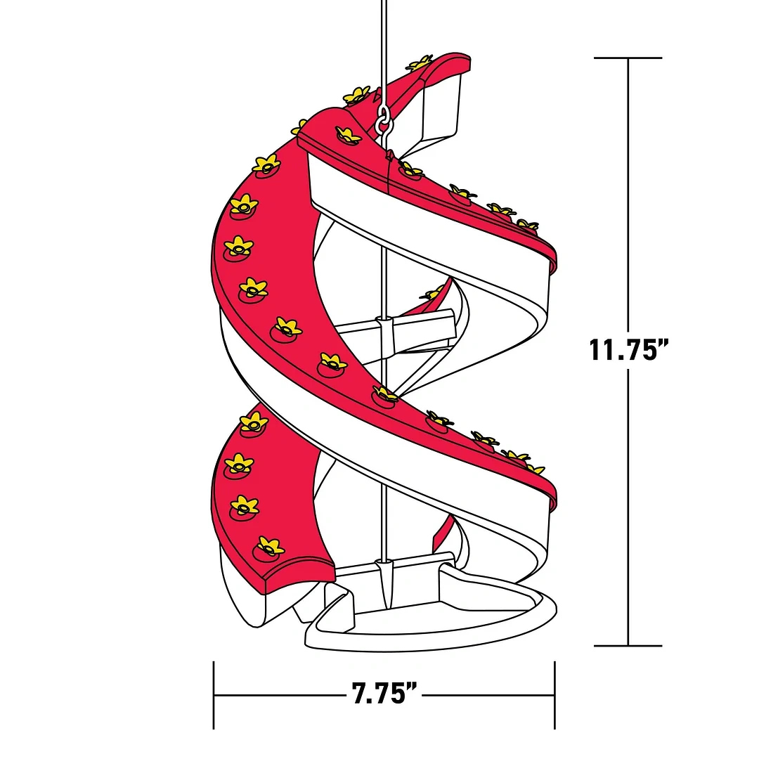 Sherem DNA Helix Kolibri-Futterspender