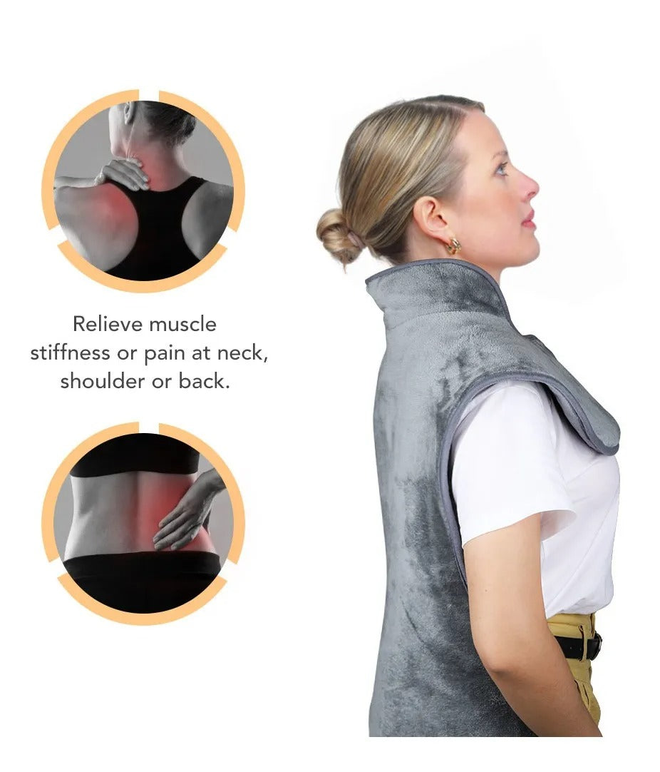 Winter hot compress physiotherapy shoulder and neck heating shawl heating pad