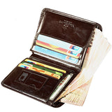 Upgrade RFID Male Genuine Leather Wallets