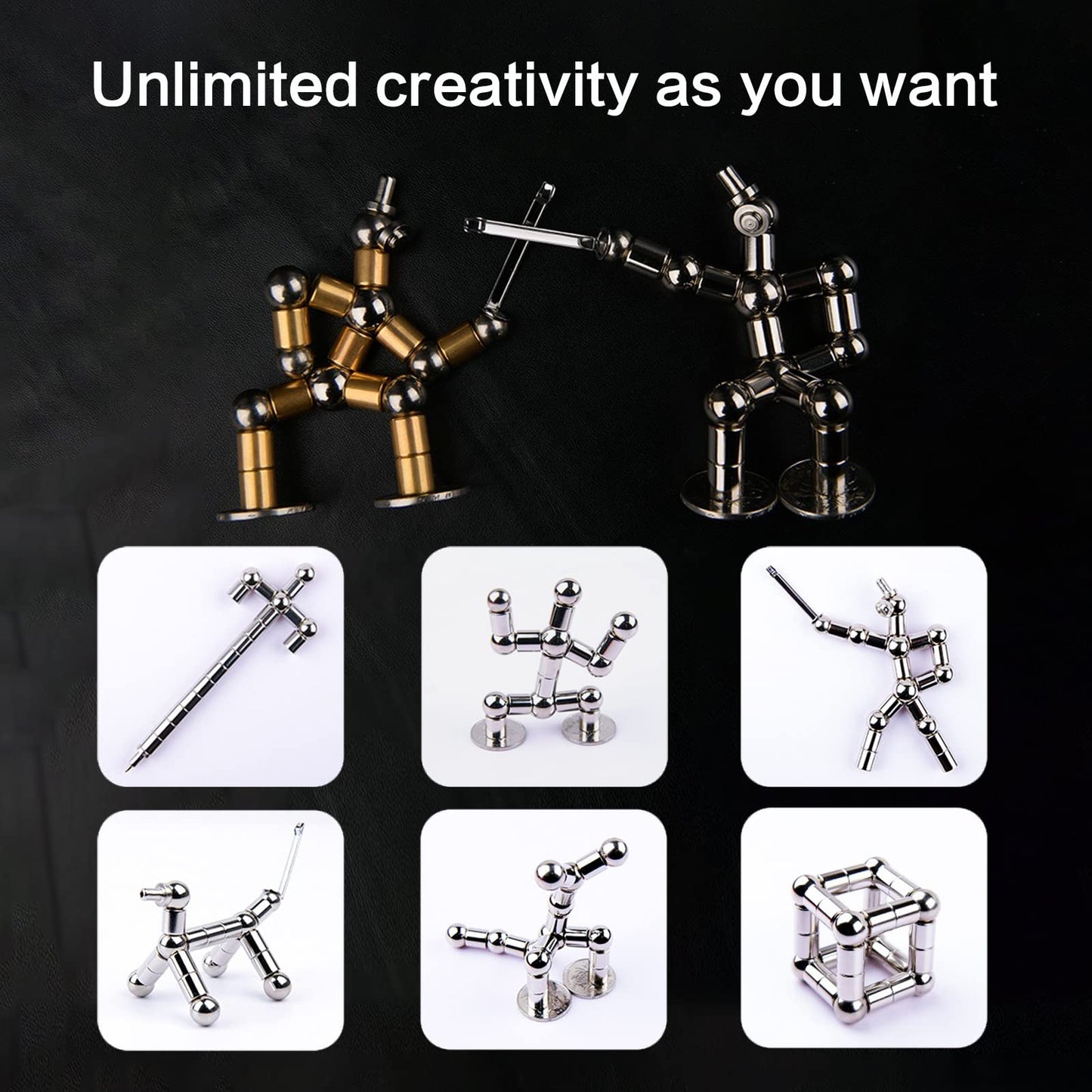 Stylo magnétique anti-stress Fidget