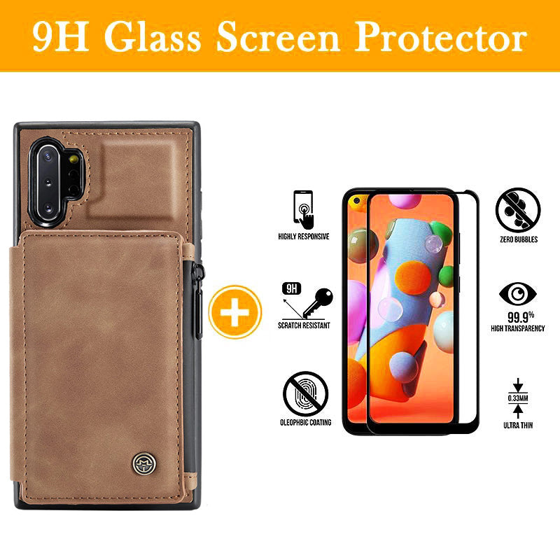 Neue luxuriöse multifunktionale Brieftaschen-Handyhülle für Samsung Note10 Plus