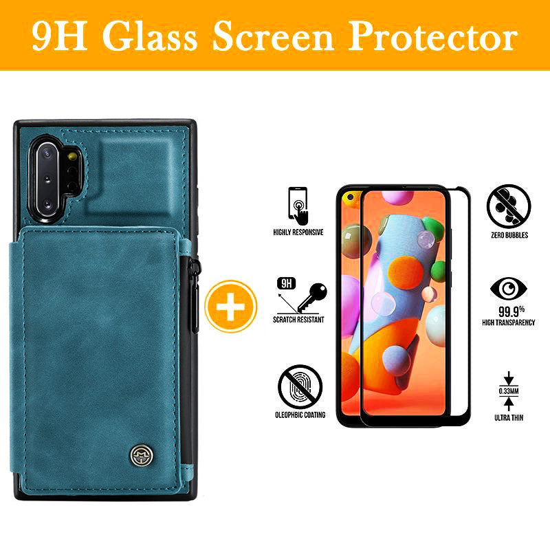 Neue luxuriöse multifunktionale Brieftaschen-Handyhülle für Samsung Note10 Plus