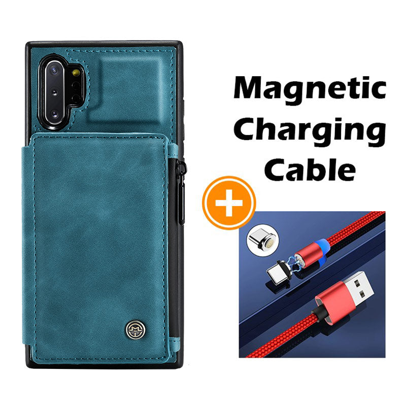 Neue luxuriöse multifunktionale Brieftaschen-Handyhülle für Samsung Note10 Plus