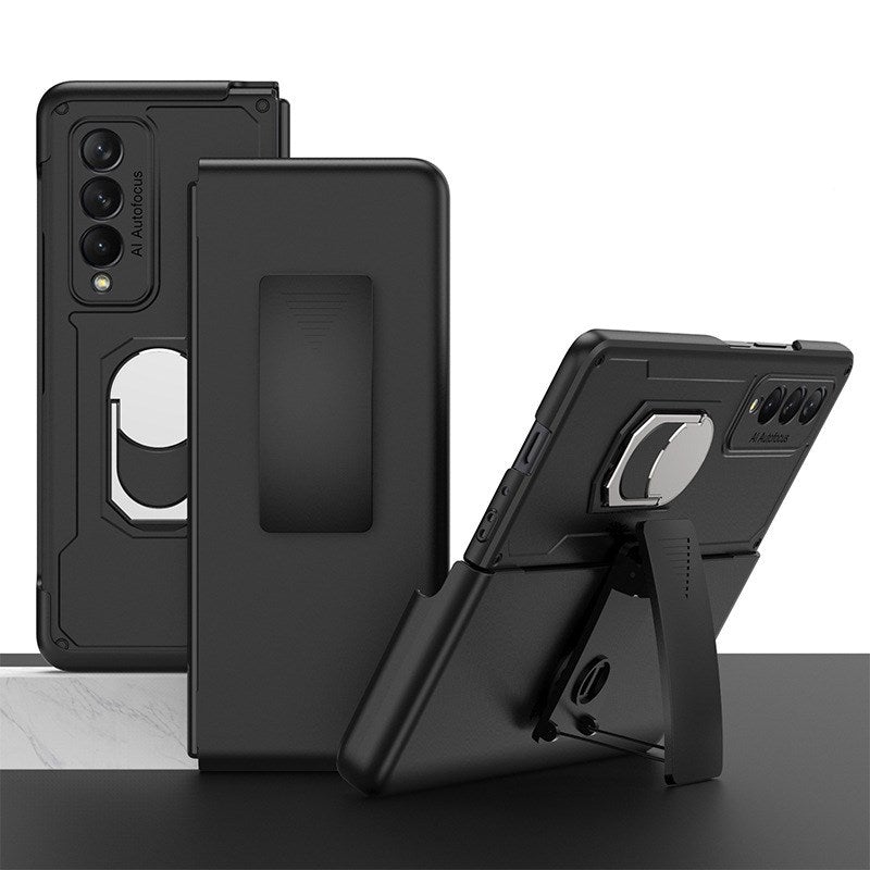 Ultradünne faltbare All-Inclusive-Anti-Sturz-Rückseiten-Clip-Hülle für Samsung Galaxy Z Fold3 5G