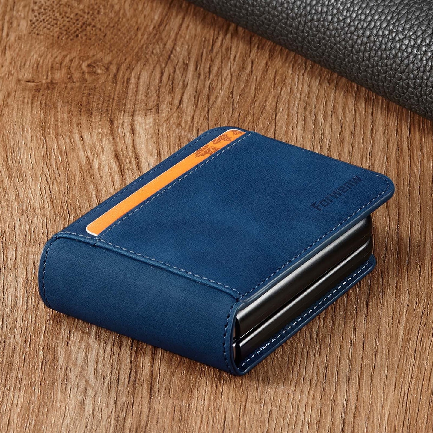 Luxuriöse Leder-Flip-Brieftaschen-Schutzhülle für Samsung Galaxy Z Flip3 5G