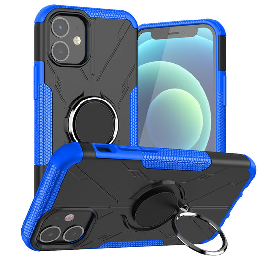 Robot 3 in 1 Heavy Duty Defender Case For iPhone 12 Series