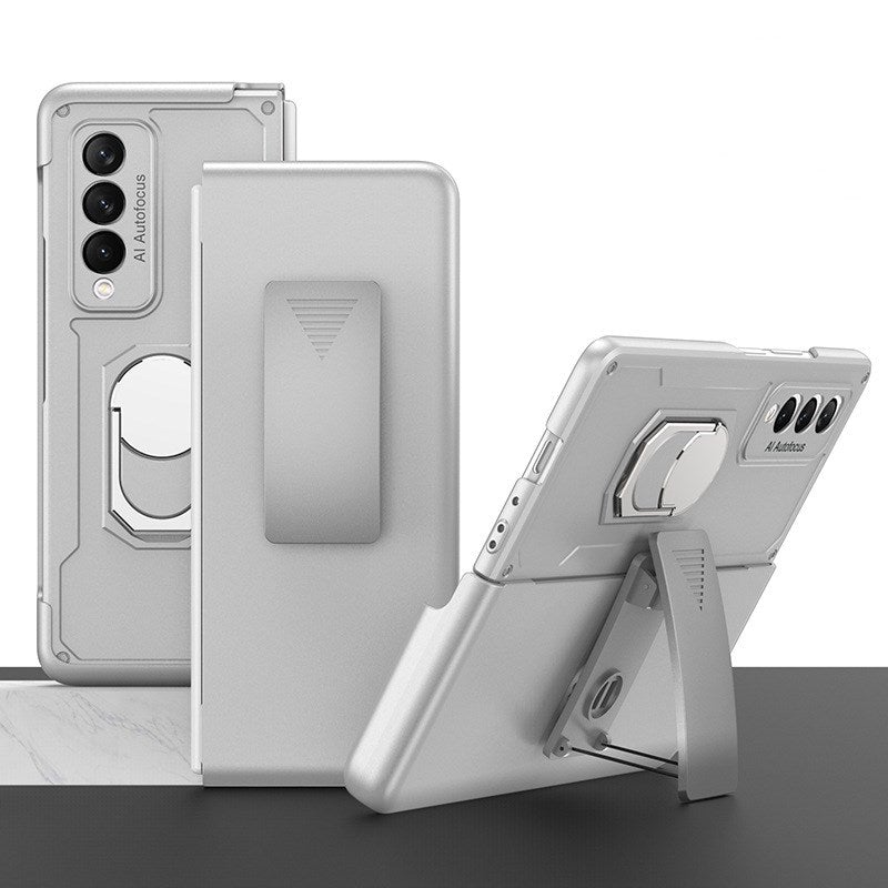 Ultradünne faltbare All-Inclusive-Anti-Sturz-Rückseiten-Clip-Hülle für Samsung Galaxy Z Fold3 5G