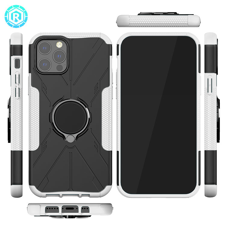 3-in-1 Robot Heavy Duty Defender Hülle für iPhone 12 Serie