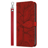 New 3D Embossed Life Tree Wallet Phone Case For iPhone