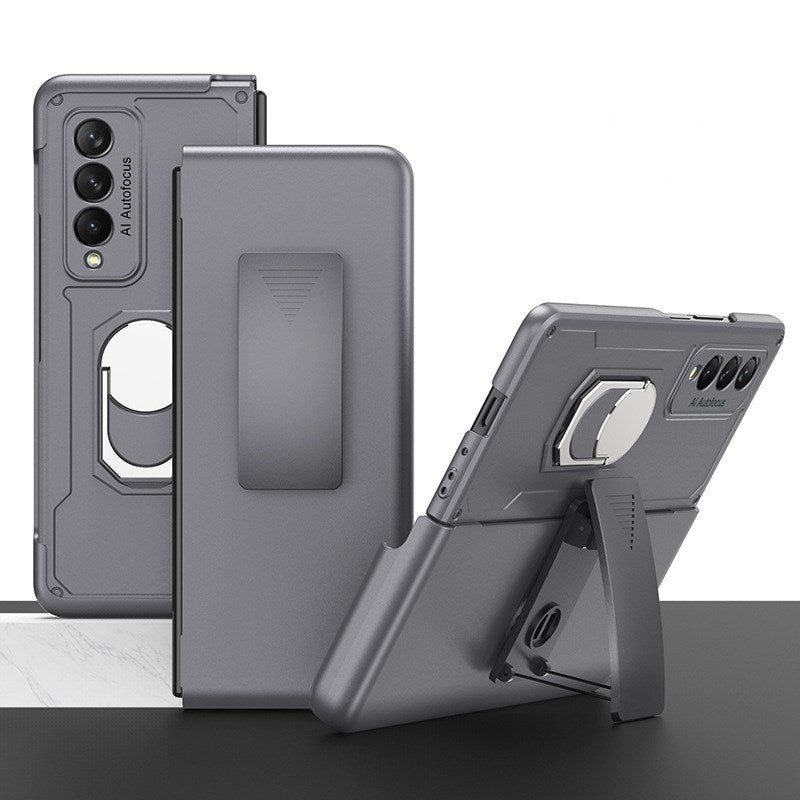Ultradünne faltbare All-Inclusive-Anti-Sturz-Rückseiten-Clip-Hülle für Samsung Galaxy Z Fold3 5G