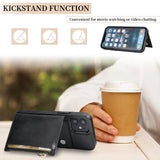 New Upgrade Multifunctional Wallet Zipper Phone Case  For iPhone