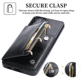 New Upgrade Multifunctional Wallet Zipper Phone Case  For Samsung