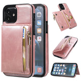 New Upgrade Multifunctional Wallet Zipper Phone Case  For iPhone 13 Series