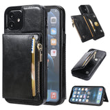 New Upgrade Multifunctional Wallet Zipper Phone Case  For iPhone