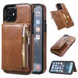 New Upgrade Multifunctional Wallet Zipper Phone Case  For iPhone 13 Series