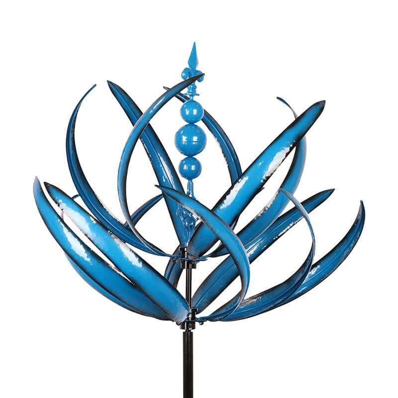 Cyan Oasis-Wind Spinner-Blue Dracaena Wind Spinner