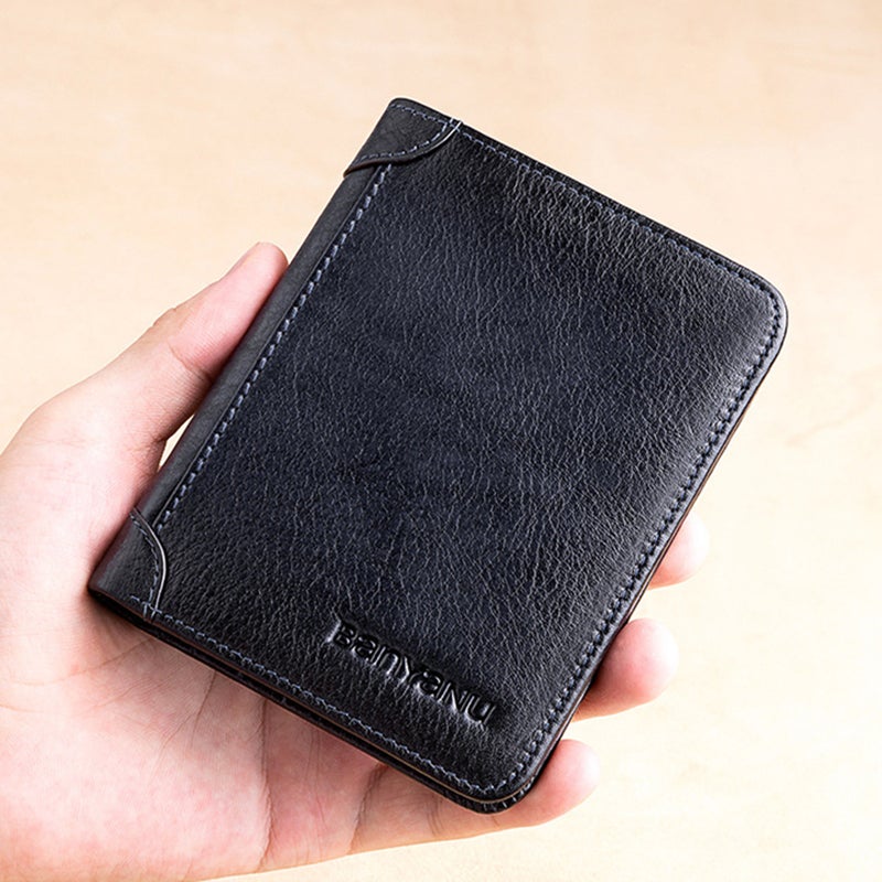 RFID-Geldbörsen für Herren aus echtem Leder