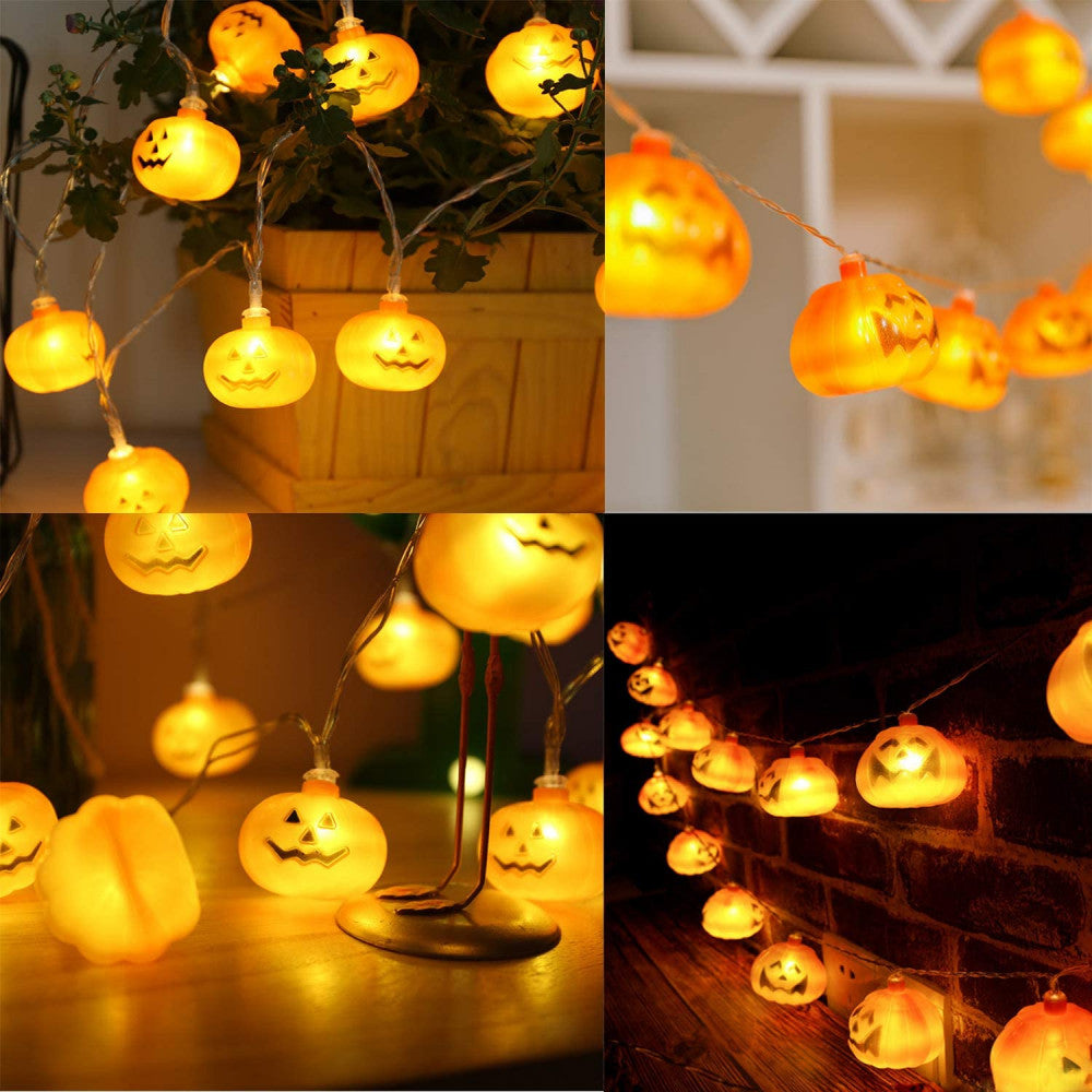 Pumpkin Lights Halloween Decoration Light String Lights