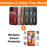 New Upgrade Multifunctional Wallet Zipper Phone Case  For iPhone 13 Series